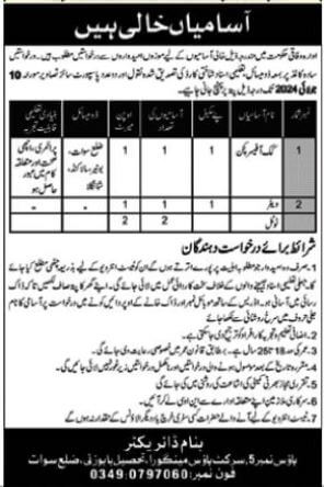 Latest Federal Government Organization Jobs Swat