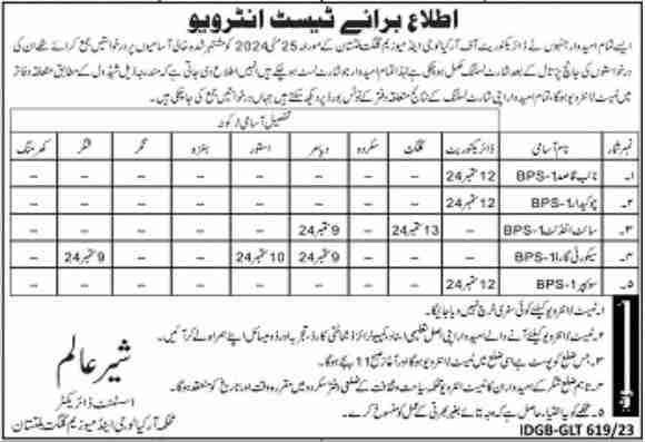 Latest Department of Archaeology & Museums Jobs