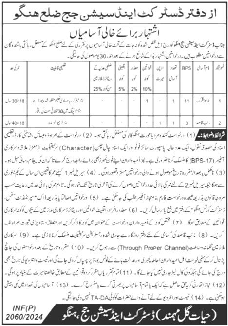 Latest District & Session Judge Jobs