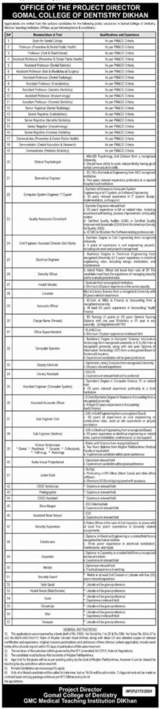 Latest MTI Management Jobs Dera Ismail Khan