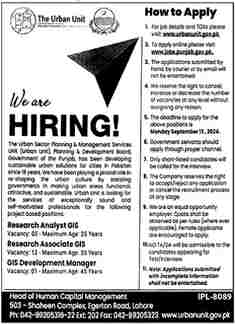 Latest The Urban Unit Management Jobs Lahore