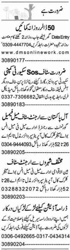 New Data Entry Operator & Manager Jobs Multan