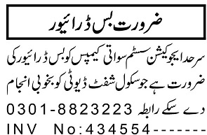 Driving Jobs In Peshawar