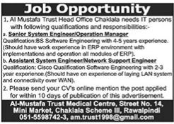 Engineering Jobs At Al Mustafa Trust In Rawalpindi