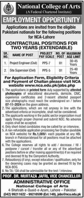 Latest Civil Engineering Jobs In Lahore